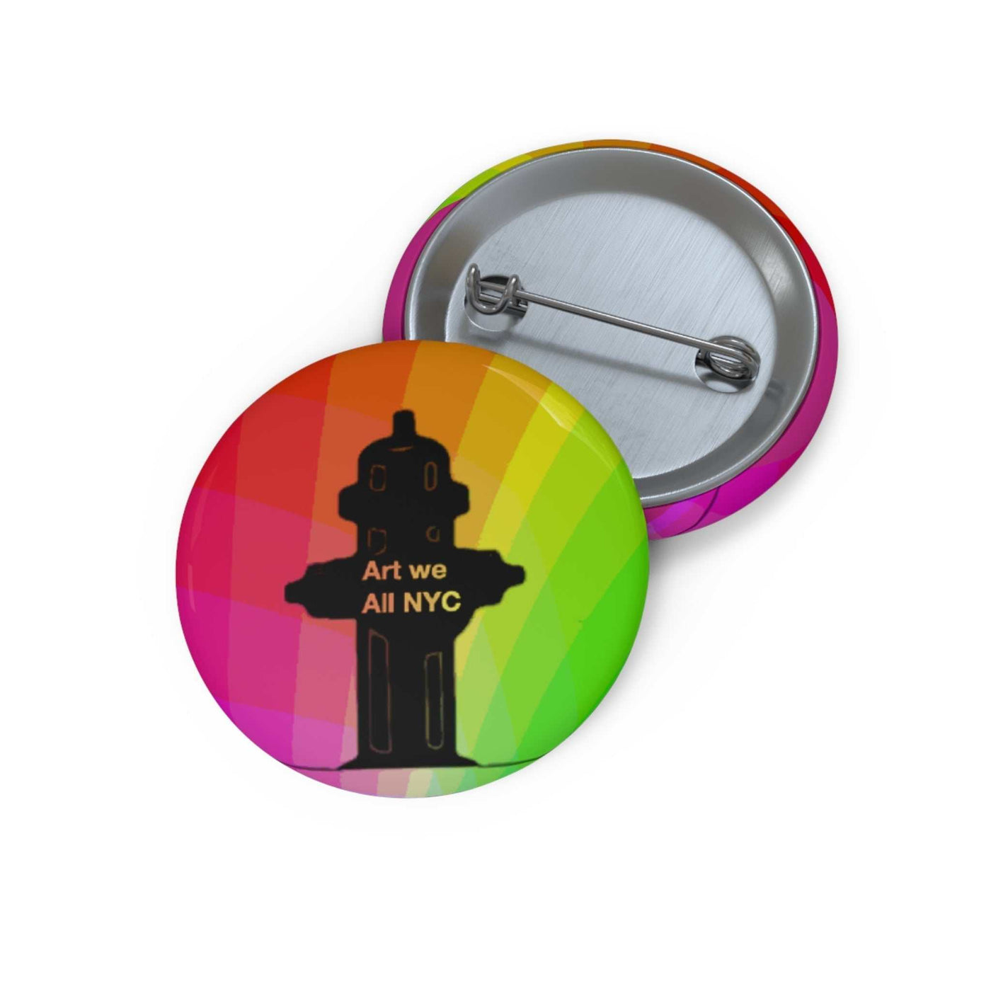 Art We All NYC colorful hydrant pinback Buttons are made from metal,NYC colorful hydrant Pin Buttons yet are lightweight and durable with a strong safety pin NYC colART WE ALL PrintifyArt We All NYC colorful hydrant Pin ButtonsNYC colorful hydrant Pin ButtonsAccessories