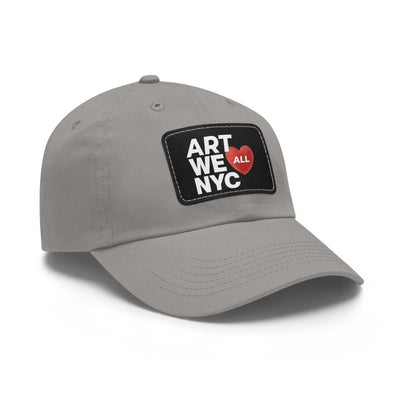 ART WE ALL ❤️ NYC Dad hats come with an unstructured, six-panel, low-profile and a pre-curved visor for that signature look. Each hat features 100% bio-washed chino ART WE ALL PrintifyART WE ALL ❤️ NYC Dad Hat with Leather Patch (Rectangle)NYC Dad HatHats