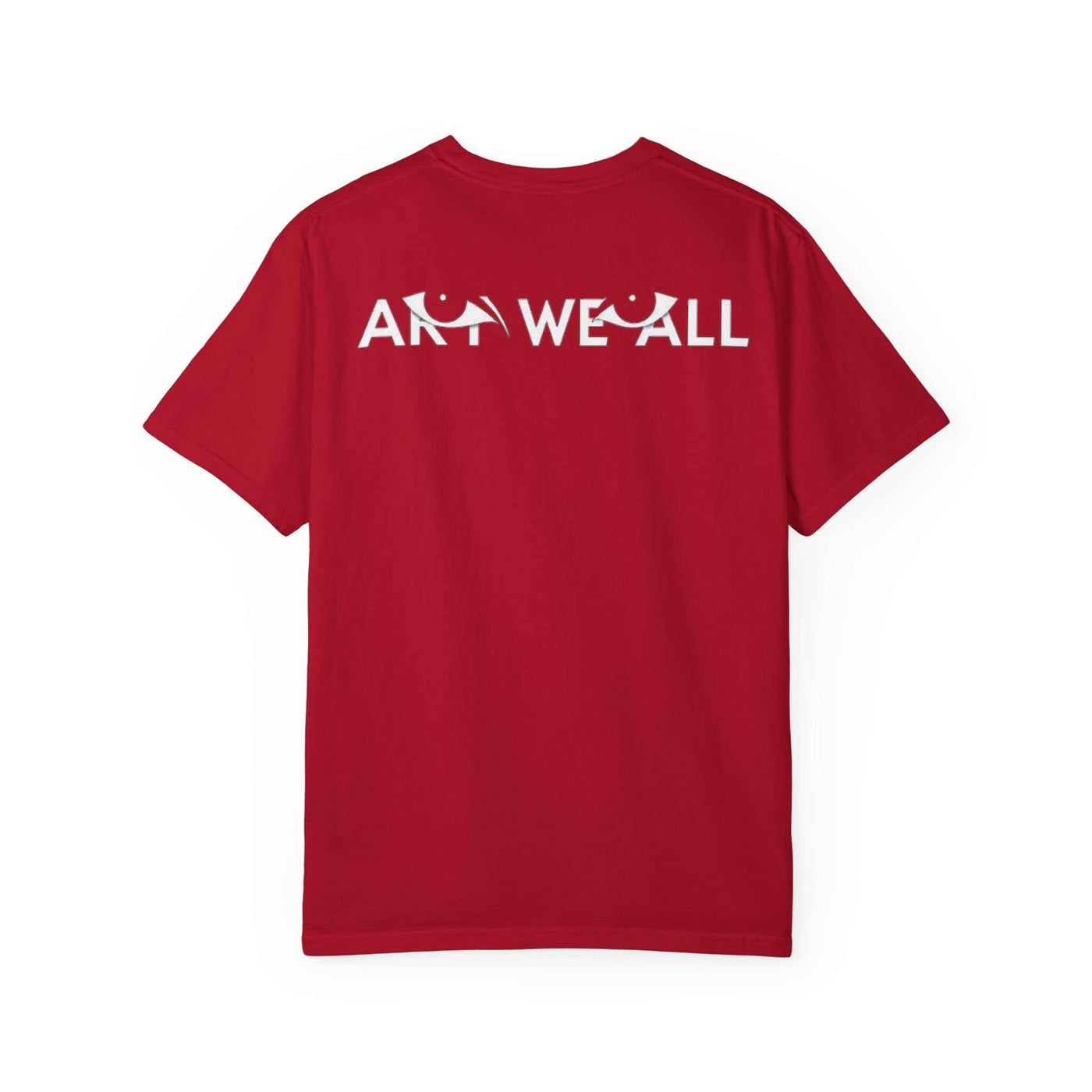 The ALL SEEING EYE T-shirt gives off a mystical and unique vibe, perfect for those interested in spirituality and symbolism. This garment-dyed unisex t-shirt is greaART WE ALL PrintifyUnisex Garment-Dyed Eye T-shirtUnisex Garment-DyedT-Shirt