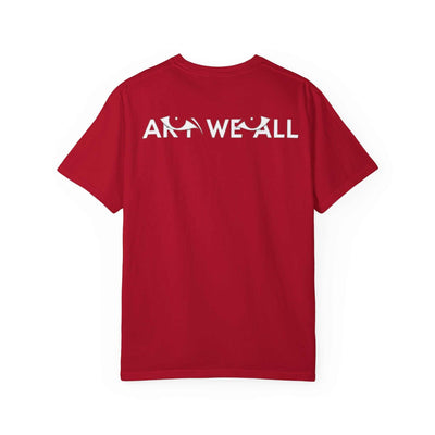 The ALL SEEING EYE T-shirt gives off a mystical and unique vibe, perfect for those interested in spirituality and symbolism. This garment-dyed unisex t-shirt is greaART WE ALL PrintifyUnisex Garment-Dyed Eye T-shirtUnisex Garment-DyedT-Shirt