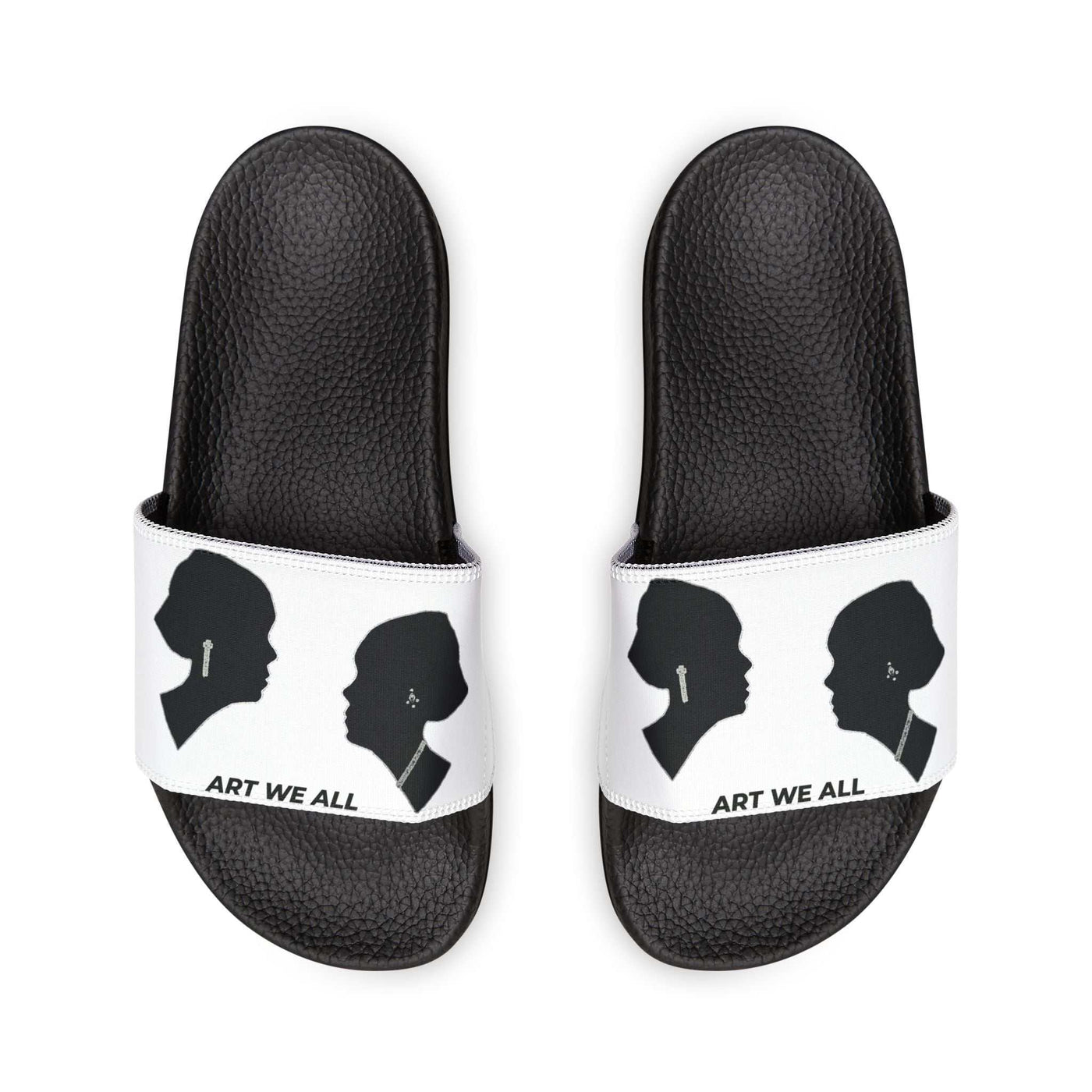 Take on the summer heat with style thanks to these ART WE ALL sandals for men. Made with PU outsoles and edge-to-edge strap customization that will never peel, crackART WE ALL PrintifyART WE ALL Men's Slide SandalsART WE ALLShoes