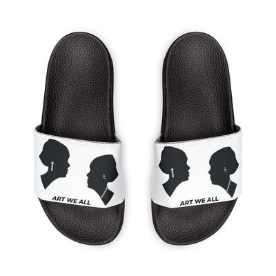Take on the summer heat with style thanks to these ART WE ALL sandals for men. Made with PU outsoles and edge-to-edge strap customization that will never peel, crackART WE ALL PrintifyART WE ALL Men's Slide SandalsART WE ALLShoes