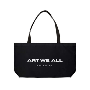 Introducing the ART WE ALL COLLECTION Weekender Tote Bag, your new travel companion! This bag measures 24" x 13", making it perfect for short trips or weekend getawaART WE ALL PrintifyART WE ALL COLLECTION Weekender Tote BagCOLLECTION Weekender Tote BagBags
