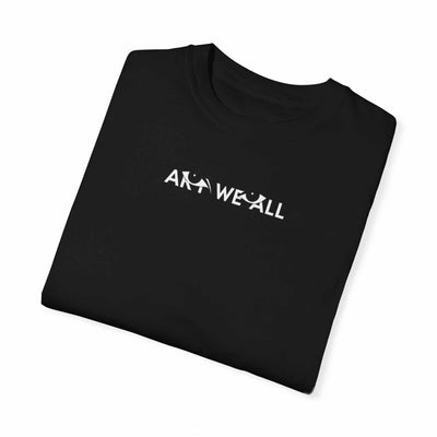 The ALL SEEING EYE T-shirt gives off a mystical and unique vibe, perfect for those interested in spirituality and symbolism. This garment-dyed unisex t-shirt is greaART WE ALL PrintifyUnisex Garment-Dyed Eye T-shirtUnisex Garment-DyedT-Shirt