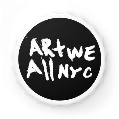This Art We All NYC Bottle Opener is a stylish and functional addition to any kitchen or bar. With vibrant colors and a matte finish, it adds a pop of personality whART WE ALL PrintifyBottle Opener - Art We All NYCBottle Opener - ArtAccessories