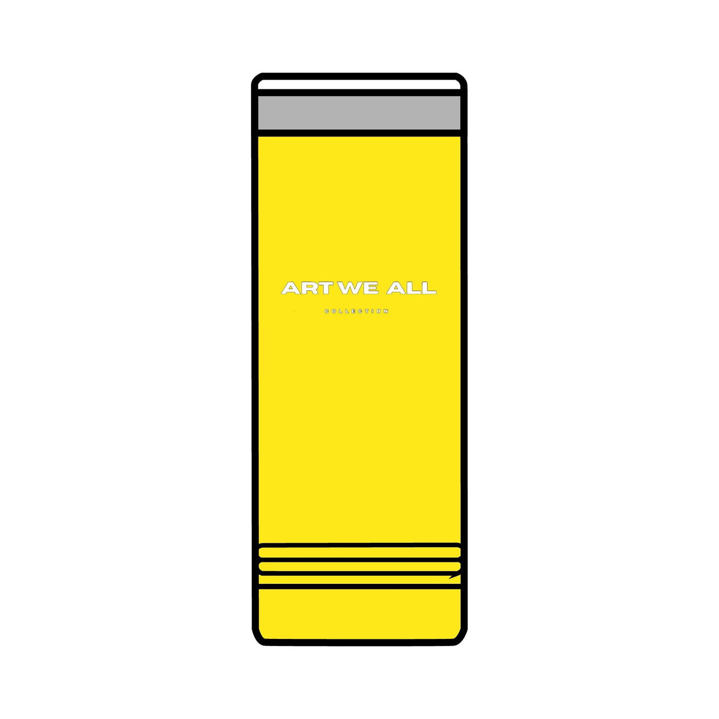 Stay hydrated in style with this ART WE ALL COLLECTION Skinny Tumbler. Made from high-quality stainless steel, this double-wall insulated tumbler keeps your drinks hART WE ALL PrintifyArt We All Skinny TumblerSkinny TumblerMug