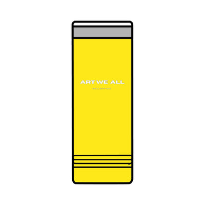 Stay hydrated in style with this ART WE ALL COLLECTION Skinny Tumbler. Made from high-quality stainless steel, this double-wall insulated tumbler keeps your drinks hART WE ALL PrintifyArt We All Skinny TumblerSkinny TumblerMug