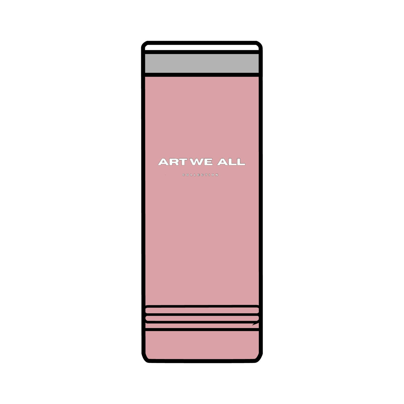 Stay hydrated in style with this ART WE ALL COLLECTION Skinny Tumbler. Made from high-quality stainless steel, this double-wall insulated tumbler keeps your drinks hART WE ALL PrintifyArt We All Skinny TumblerSkinny TumblerMug