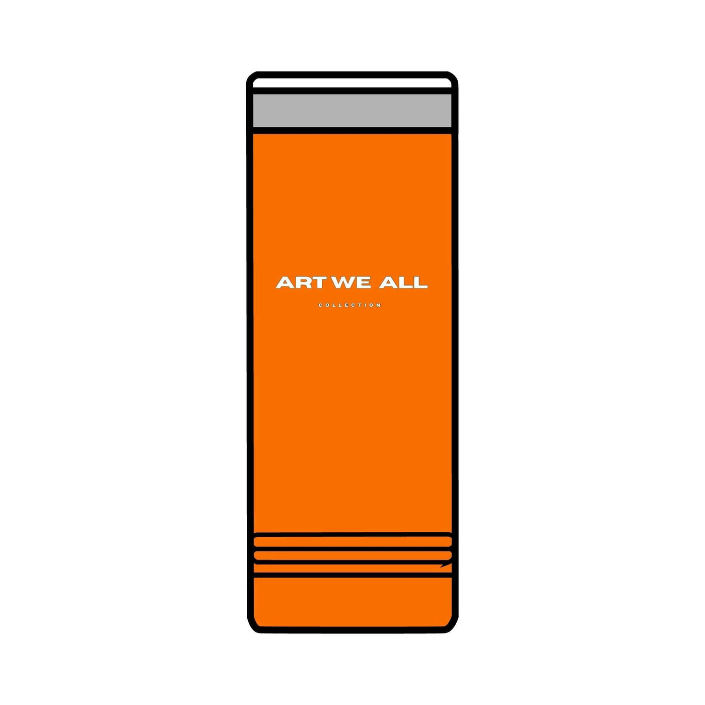 Stay hydrated in style with this ART WE ALL COLLECTION Skinny Tumbler. Made from high-quality stainless steel, this double-wall insulated tumbler keeps your drinks hART WE ALL PrintifyArt We All Skinny TumblerSkinny TumblerMug