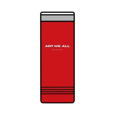 Stay hydrated in style with this ART WE ALL COLLECTION Skinny Tumbler. Made from high-quality stainless steel, this double-wall insulated tumbler keeps your drinks hART WE ALL PrintifyArt We All Skinny TumblerSkinny TumblerMug