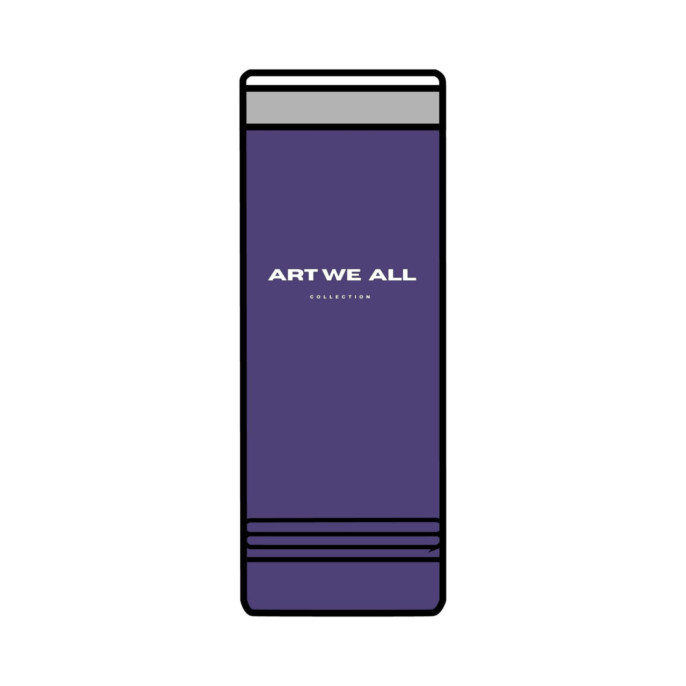 Stay hydrated in style with this ART WE ALL COLLECTION Skinny Tumbler. Made from high-quality stainless steel, this double-wall insulated tumbler keeps your drinks hART WE ALL PrintifyArt We All Skinny TumblerSkinny TumblerMug