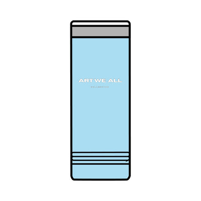 Stay hydrated in style with this ART WE ALL COLLECTION Skinny Tumbler. Made from high-quality stainless steel, this double-wall insulated tumbler keeps your drinks hART WE ALL PrintifyArt We All Skinny TumblerSkinny TumblerMug