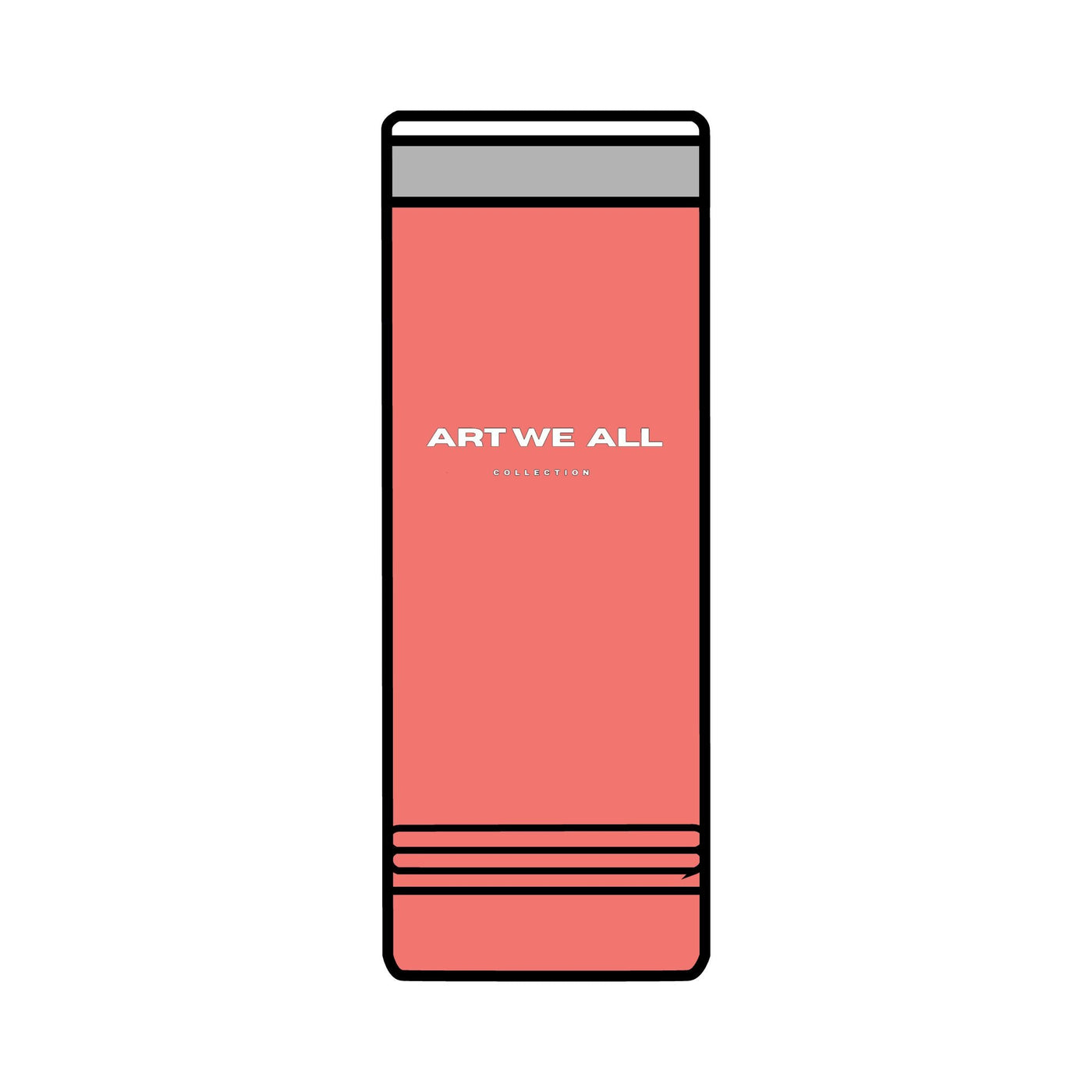 Stay hydrated in style with this ART WE ALL COLLECTION Skinny Tumbler. Made from high-quality stainless steel, this double-wall insulated tumbler keeps your drinks hART WE ALL PrintifyArt We All Skinny TumblerSkinny TumblerMug