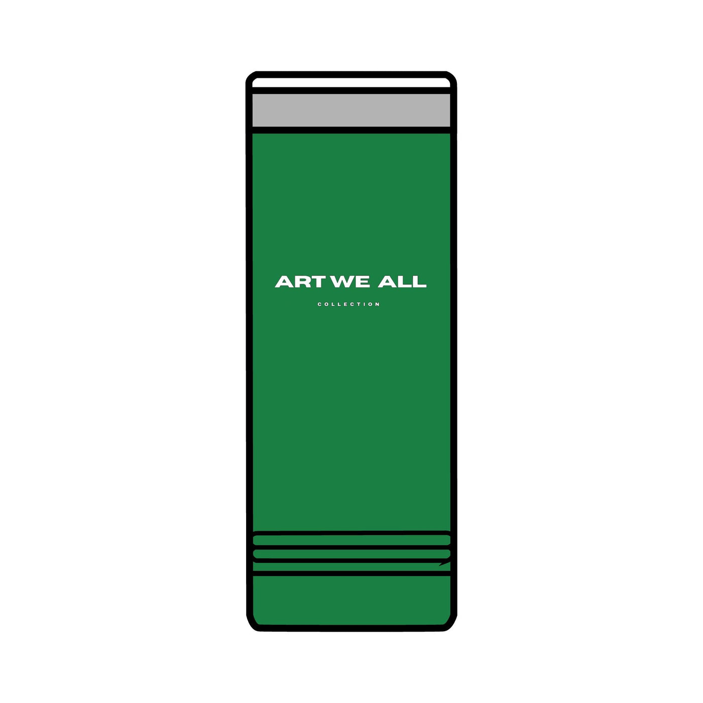 Stay hydrated in style with this ART WE ALL COLLECTION Skinny Tumbler. Made from high-quality stainless steel, this double-wall insulated tumbler keeps your drinks hART WE ALL PrintifyArt We All Skinny TumblerSkinny TumblerMug