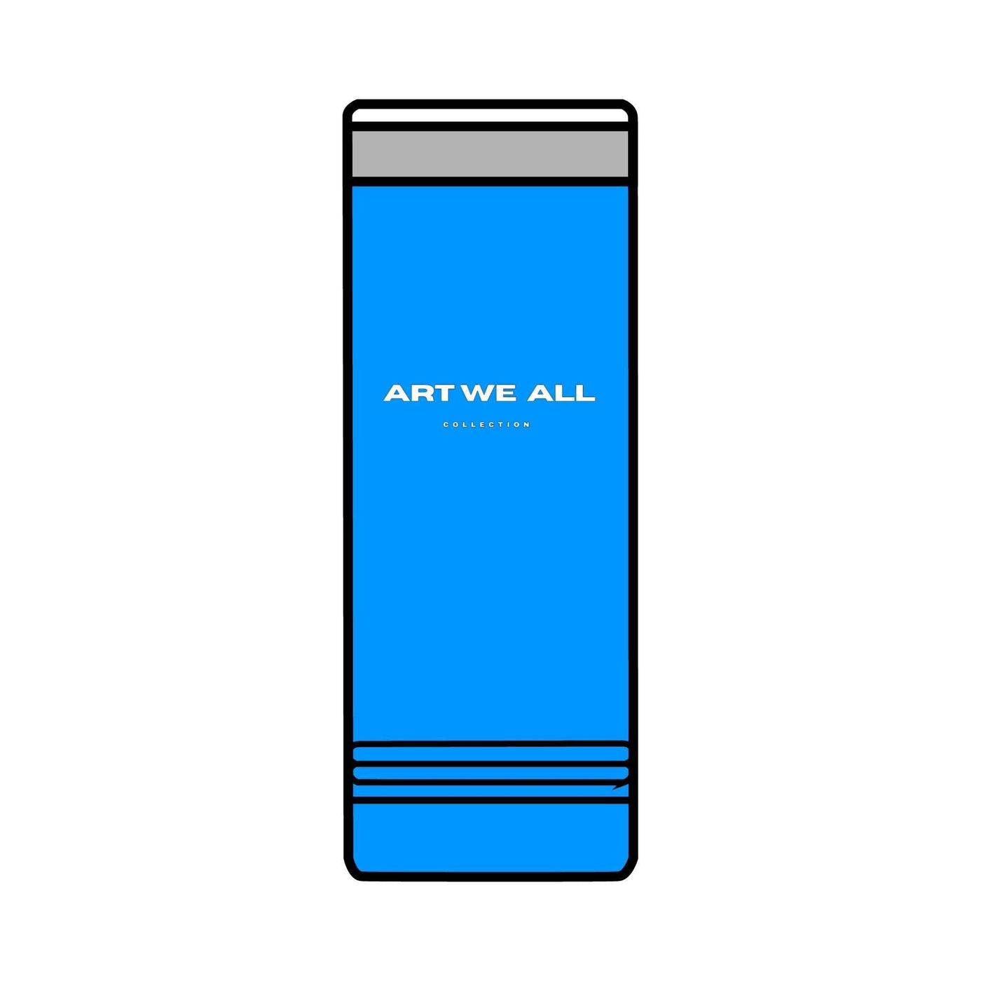 Stay hydrated in style with this ART WE ALL COLLECTION Skinny Tumbler. Made from high-quality stainless steel, this double-wall insulated tumbler keeps your drinks hART WE ALL PrintifyArt We All Skinny TumblerSkinny TumblerMug