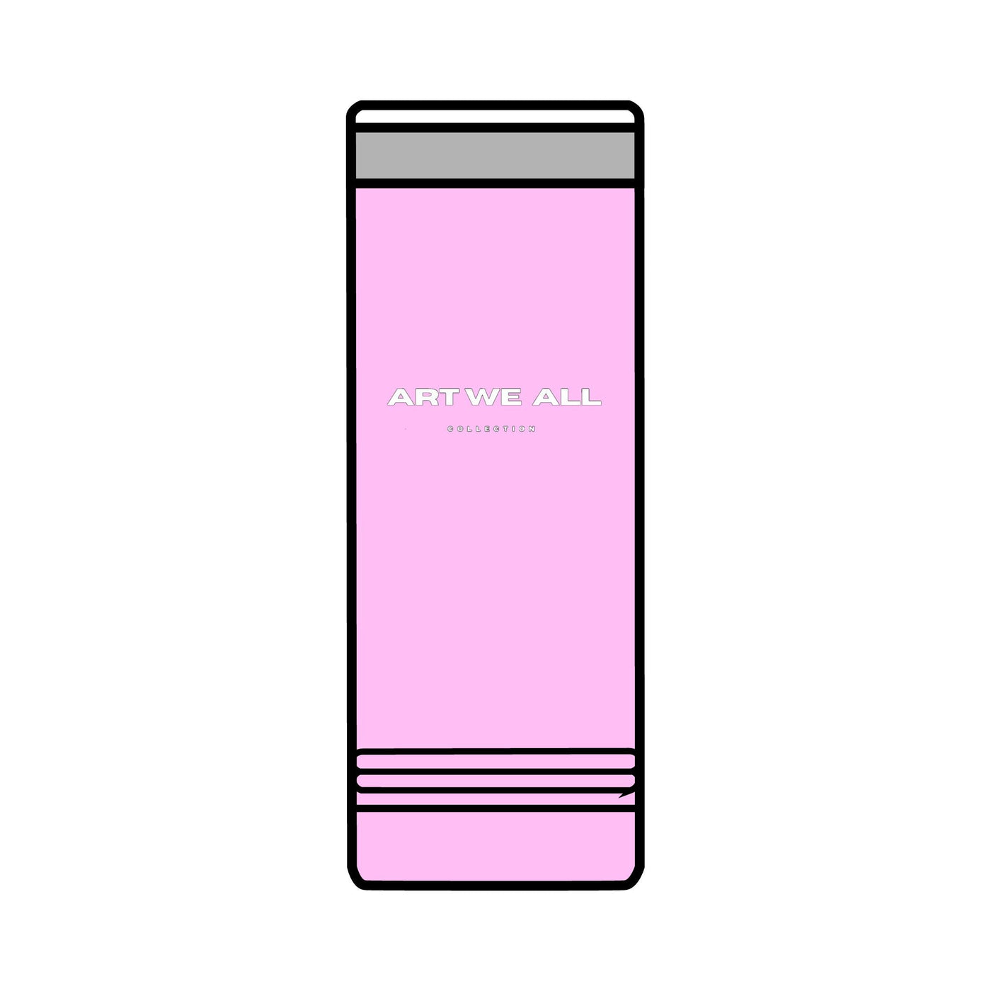 Stay hydrated in style with this ART WE ALL COLLECTION Skinny Tumbler. Made from high-quality stainless steel, this double-wall insulated tumbler keeps your drinks hART WE ALL PrintifyArt We All Skinny TumblerSkinny TumblerMug