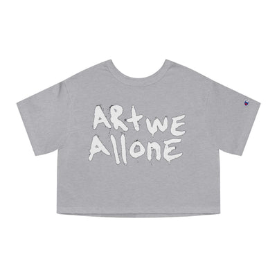 Introducing the ARtWEAllonE Graffiti Champion Women's Heritage Cropped T-Shirt! This stylish piece combines comfort and flair, making it a must-have for your wardrobART WE ALL PrintifyARtWEAllonE graffiti Champion Women's Heritage Cropped T-ShirtARtWEAllonE graffiti Champion Women'T-Shirt