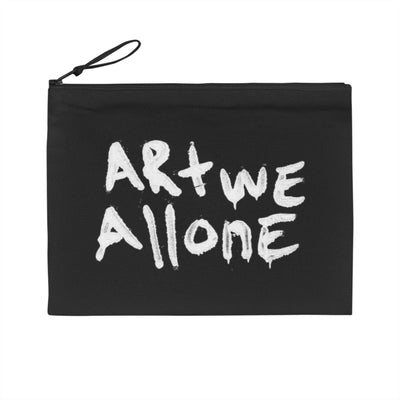 Art We All One pencil case with unique design, ideal for artists and students, featuring durable zipper and eco-friendly materials.
