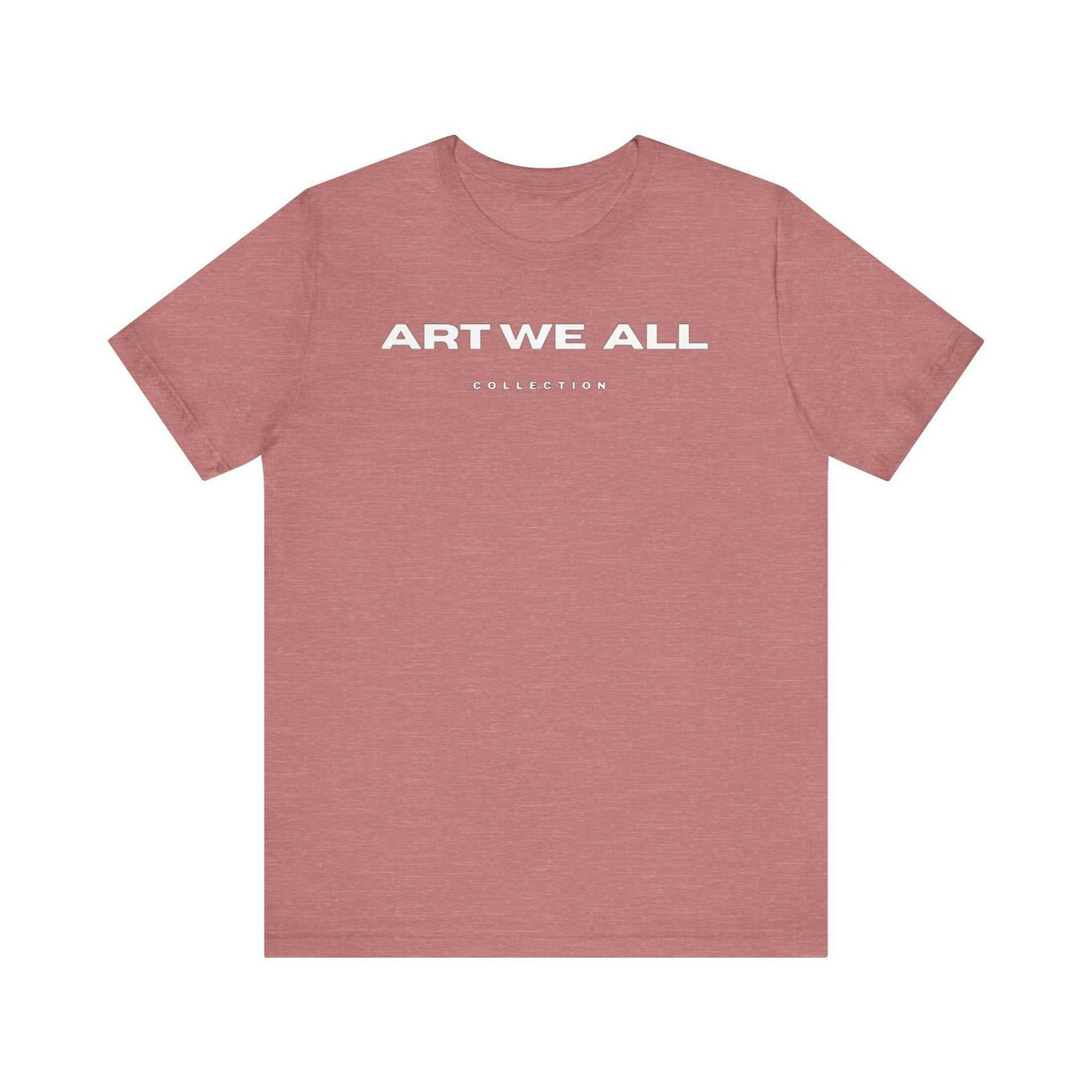 Stand out from the crowd with the ART WE ALL T-shirt. This shirt is not just clothing; make a bold statement with every step.ART WE ALL PrintifyART WE ALL- Jersey Short Sleeve TeeUnisex Jersey Short Sleeve TeeT-Shirt