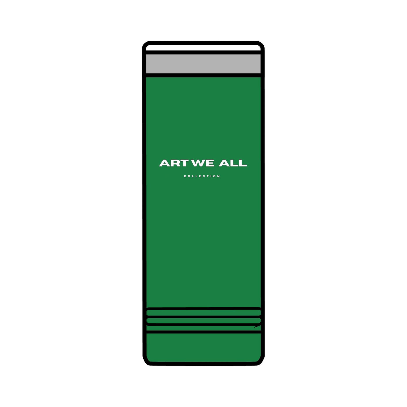 Stay hydrated in style with this ART WE ALL COLLECTION Skinny Tumbler. Made from high-quality stainless steel, this double-wall insulated tumbler keeps your drinks hART WE ALL PrintifyArt We All Skinny TumblerSkinny TumblerMug