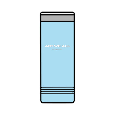 Stay hydrated in style with this ART WE ALL COLLECTION Skinny Tumbler. Made from high-quality stainless steel, this double-wall insulated tumbler keeps your drinks hART WE ALL PrintifyArt We All Skinny TumblerSkinny TumblerMug