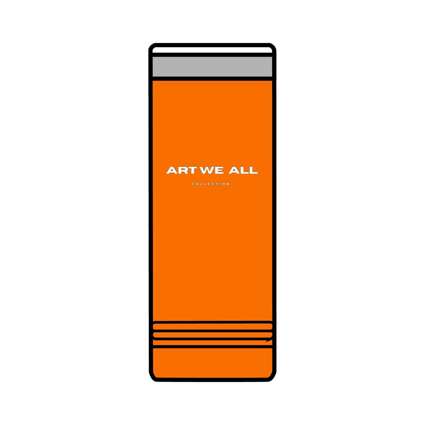Stay hydrated in style with this ART WE ALL COLLECTION Skinny Tumbler. Made from high-quality stainless steel, this double-wall insulated tumbler keeps your drinks hART WE ALL PrintifyArt We All Skinny TumblerSkinny TumblerMug