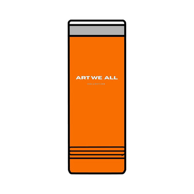 Stay hydrated in style with this ART WE ALL COLLECTION Skinny Tumbler. Made from high-quality stainless steel, this double-wall insulated tumbler keeps your drinks hART WE ALL PrintifyArt We All Skinny TumblerSkinny TumblerMug