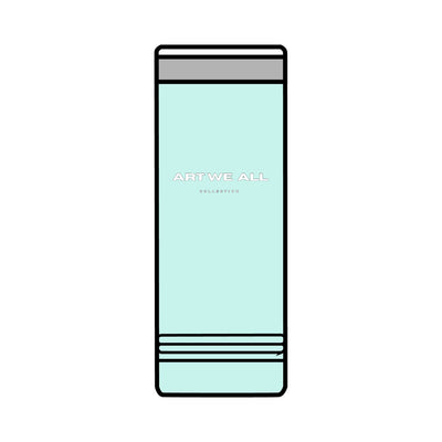 Stay hydrated in style with this ART WE ALL COLLECTION Skinny Tumbler. Made from high-quality stainless steel, this double-wall insulated tumbler keeps your drinks hART WE ALL PrintifyArt We All Skinny TumblerSkinny TumblerMug