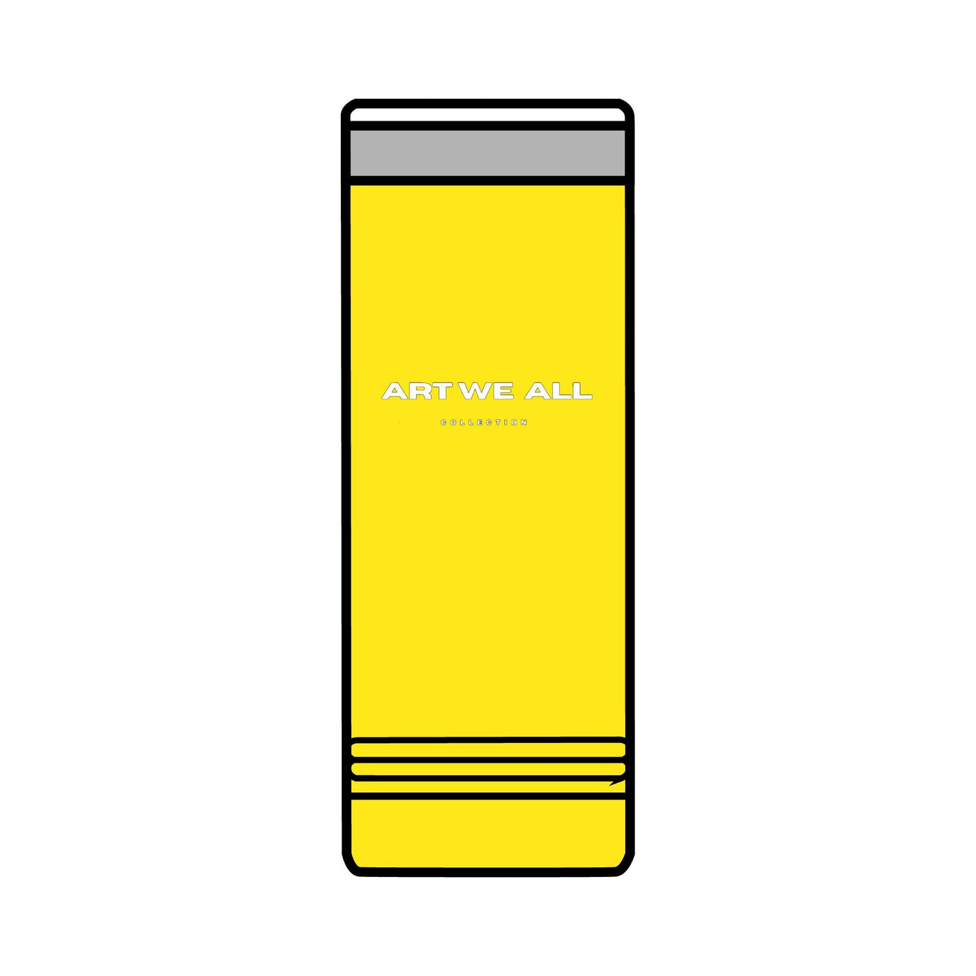 Stay hydrated in style with this ART WE ALL COLLECTION Skinny Tumbler. Made from high-quality stainless steel, this double-wall insulated tumbler keeps your drinks hART WE ALL PrintifyArt We All Skinny TumblerSkinny TumblerMug