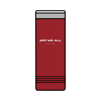 Stay hydrated in style with this ART WE ALL COLLECTION Skinny Tumbler. Made from high-quality stainless steel, this double-wall insulated tumbler keeps your drinks hART WE ALL PrintifyArt We All Skinny TumblerSkinny TumblerMug