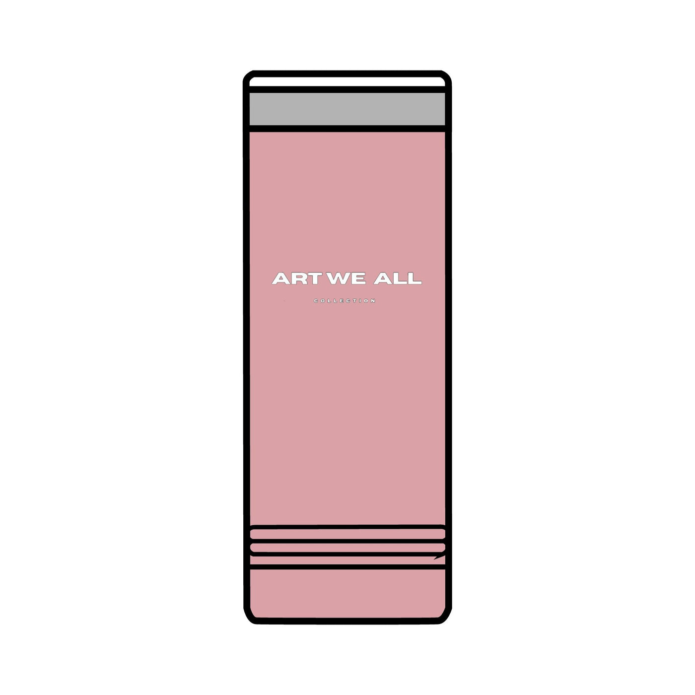 Stay hydrated in style with this ART WE ALL COLLECTION Skinny Tumbler. Made from high-quality stainless steel, this double-wall insulated tumbler keeps your drinks hART WE ALL PrintifyArt We All Skinny TumblerSkinny TumblerMug