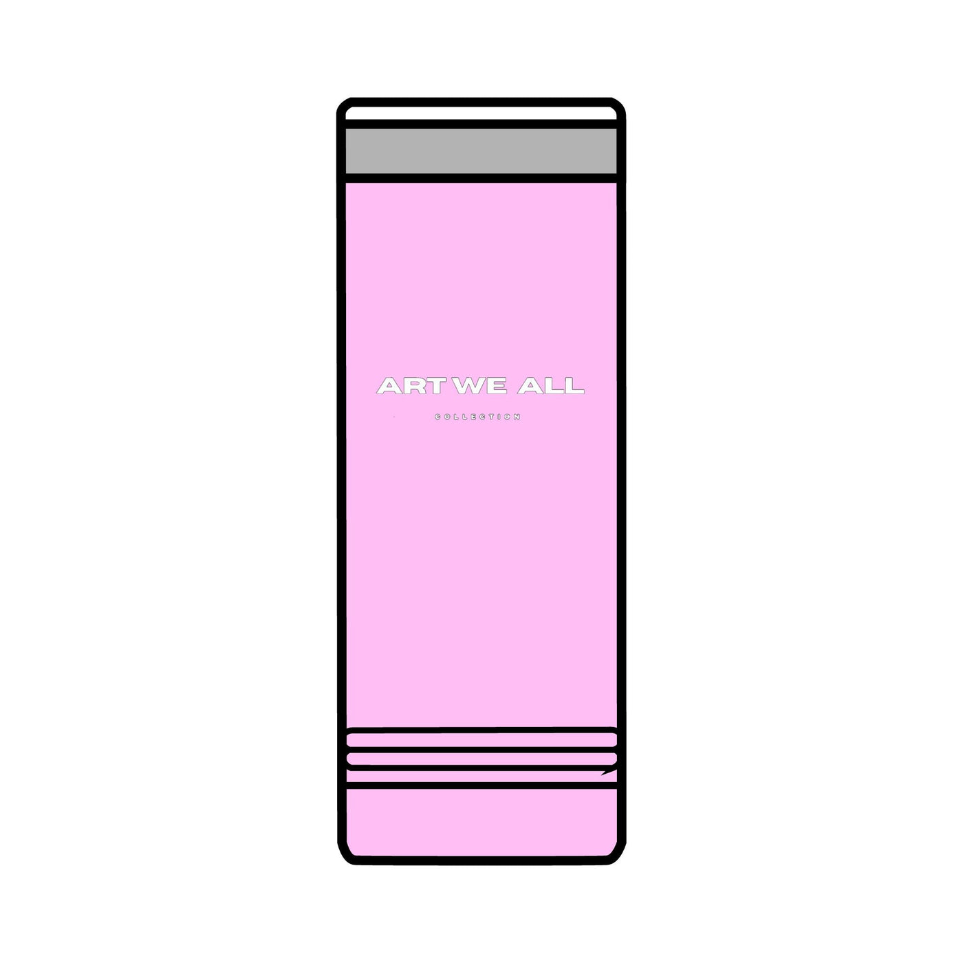 Stay hydrated in style with this ART WE ALL COLLECTION Skinny Tumbler. Made from high-quality stainless steel, this double-wall insulated tumbler keeps your drinks hART WE ALL PrintifyArt We All Skinny TumblerSkinny TumblerMug