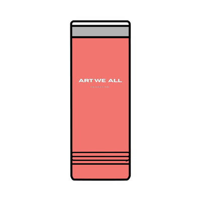 Stay hydrated in style with this ART WE ALL COLLECTION Skinny Tumbler. Made from high-quality stainless steel, this double-wall insulated tumbler keeps your drinks hART WE ALL PrintifyArt We All Skinny TumblerSkinny TumblerMug