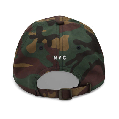Dad hats aren't just for dads. This one's got a low profile with an adjustable strap and curved visor.Dad hatDad hat• 100% chino cotton twill  Dad hat• Green Camo coART WE ALL PrintifyART WE ALL Dad hatDad hat