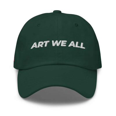 Dad hats aren't just for dads. This one's got a low profile with an adjustable strap and curved visor.Dad hatDad hat• 100% chino cotton twill  Dad hat• Green Camo coART WE ALL PrintifyART WE ALL Dad hatDad hat