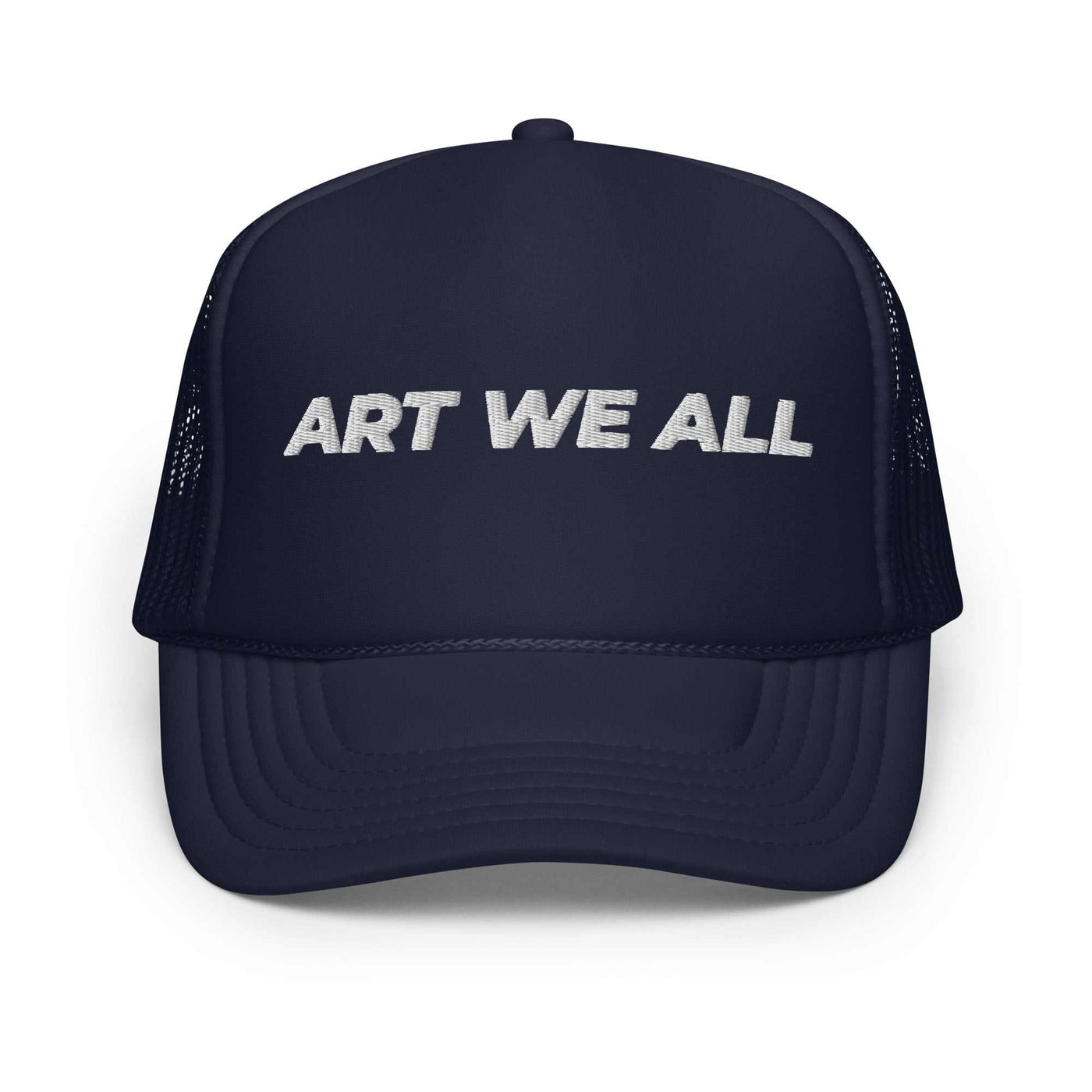 Stand out from the crowd with this trendy foam trucker hat! This head accessory is made with high-quality polyester and foam that guarantees a premium look and feel.ART WE ALL PrintifyART WE ALL Foam trucker hatFoam trucker hat