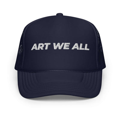 Stand out from the crowd with this trendy foam trucker hat! This head accessory is made with high-quality polyester and foam that guarantees a premium look and feel.ART WE ALL PrintifyART WE ALL Foam trucker hatFoam trucker hat