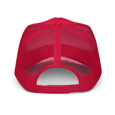 Stand out from the crowd with this trendy foam trucker hat! This head accessory is made with high-quality polyester and foam that guarantees a premium look and feel.ART WE ALL PrintifyART WE ALL Foam trucker hatFoam trucker hat