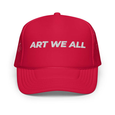 Stand out from the crowd with this trendy foam trucker hat! This head accessory is made with high-quality polyester and foam that guarantees a premium look and feel.ART WE ALL PrintifyART WE ALL Foam trucker hatFoam trucker hat