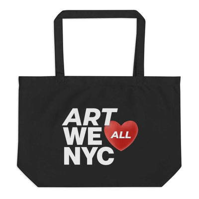Get rid of all the plastic and pack your goodies in this spacious organic cotton ART WE ALL ❤️ NYC tote bag. Fill it up with groceries, books, and travel essentials—ART WE ALL PrintifyART WE ALL ❤️ NYC Large organic tote bagNYC Large organic tote bag